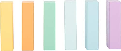 Small Foot 50 Pastel Wooden Building Blocks Playset