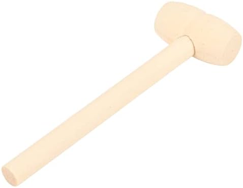 50 Pcs Mini Wooden Hammers for Kids and DIY