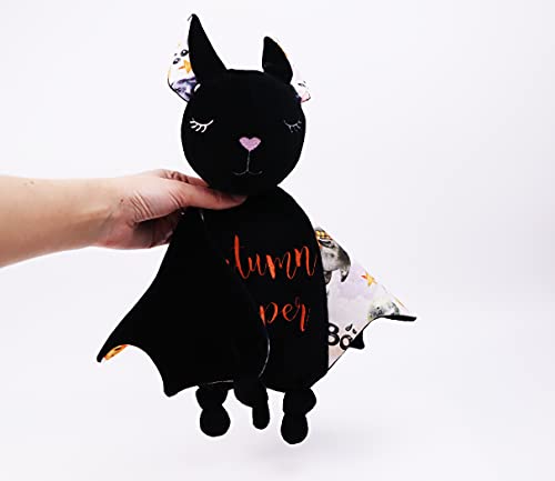 Halloween Baby Security Blanket Bat Plush