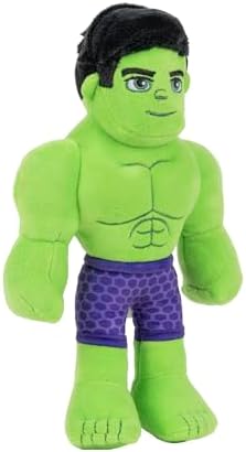 SPIDEY AND HIS AMAZING FRIENDS Plush Hulk 8-Inch Kids Toy 1