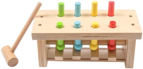 Nesta Toys Pounding Bench with Hammer for Kids