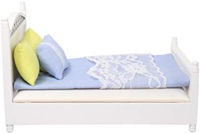 Inusitus Dollhouse Queen Bed Set for 6 Inch Dolls