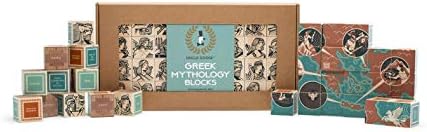Uncle Goose Greek Mythology Blocks - USA Made
