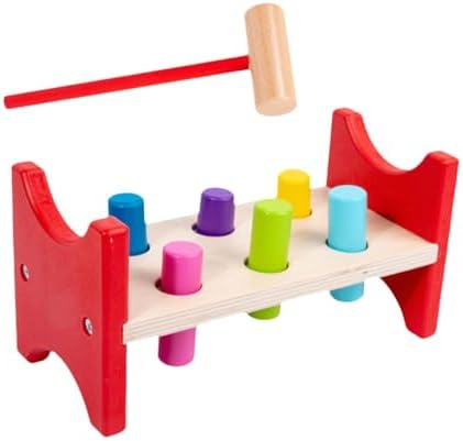 DYNWAVE Wooden Hammering Toy for Toddlers