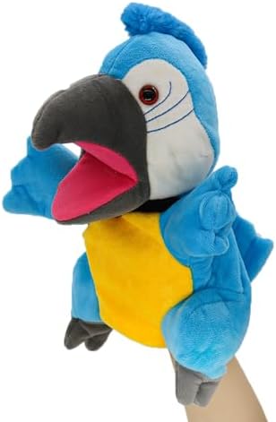 Tiny Heart Parrot Hand Puppet 984inch-1181inch Cuddly Plush Toy