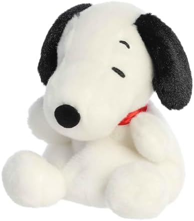 Aurora Snoopy Stuffed Animal - White 5 Inches