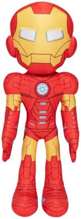 Marvel Spidey and His Amazing Friends Iron Man Talking Plush - 16-Inch