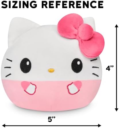 TeeTurtle Hello Kitty 50th Anniversary Reversible Plushie - Pink 1