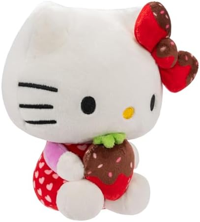 Hello Kitty 8 Plush with Strawberry - Mothers Day Gift