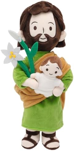 Yelakey St Joseph Plush Jesus Doll Christian Gift