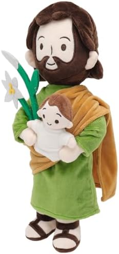 Yelakey St Joseph Plush Jesus Doll Christian Gift