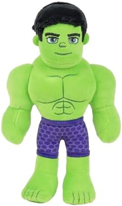 SPIDEY AND HIS AMAZING FRIENDS Plush Hulk 8-Inch Kids Toy 1