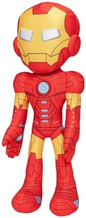 Marvel Spidey and His Amazing Friends Iron Man Talking Plush - 16-Inch