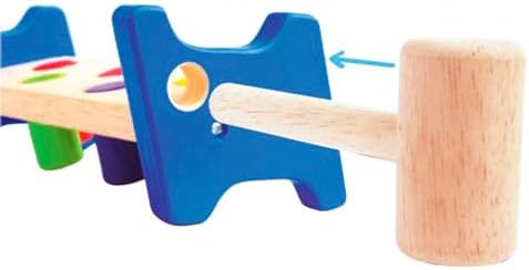 Wonderworld Hammer Bench - Visual Skills Development Toy for Kids