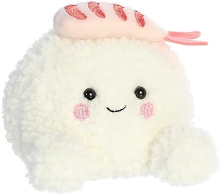 Aurora Adorable Palm Pals Stuffed Animal - White 5 Inches