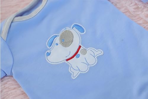 scnbom Reborn Baby Doll Clothes 4pcs Set