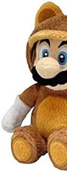 Little Buddy Super Mario Tanooki Raccoon Plush 9-Inch