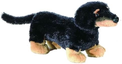 Aurora Adorable Mini Flopsie Stuffed Animal Black 8 Inches