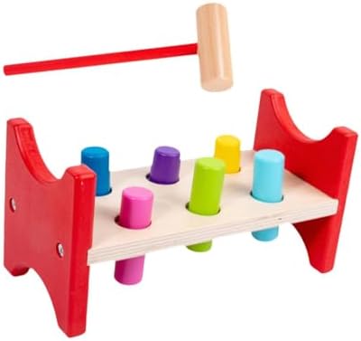 DYNWAVE Wooden Hammering Toy for Toddlers