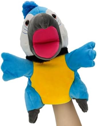 Tiny Heart Parrot Hand Puppet 984inch-1181inch Cuddly Plush Toy