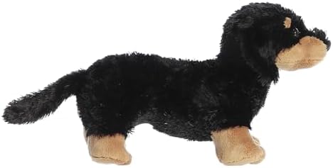 Aurora Adorable Mini Flopsie Stuffed Animal Black 8 Inches