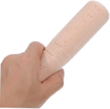 Holibanna Unique Handle Wood Hammer Toy for Kids