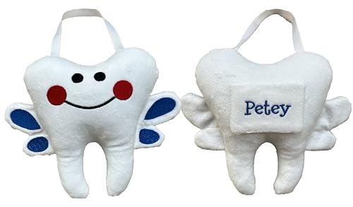 Custom Tooth Fairy Pillow with Name Handmade for Kids