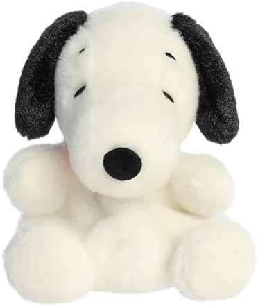 Aurora Snoopy Stuffed Animal - White 5 Inches