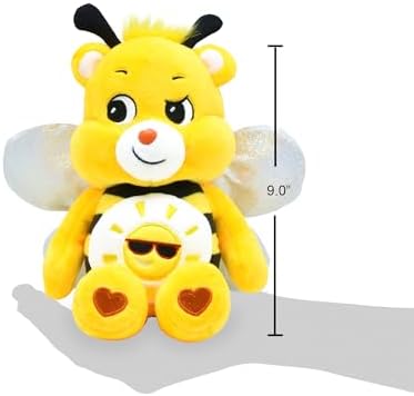 Care Bears Spring Theme Funshine Bear Plush - 9 Inch Cuddly Stuffed Animal
