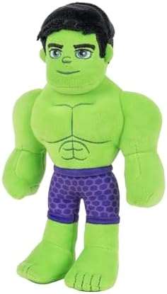 SPIDEY AND HIS AMAZING FRIENDS Plush Hulk 8-Inch Kids Toy 1