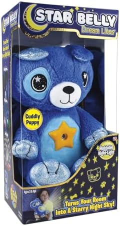 Ontel Star Belly Dream Lites Blue Puppy Night Light