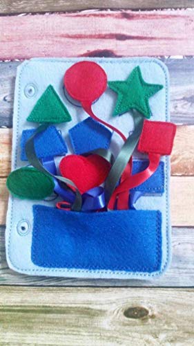My Quiet Book Felt Toddler Learning Activity Book
