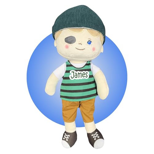 Kikilishop 14 Inch Eye Patch Doll for Kids