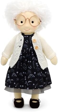 Handmade Soft Girl Rag Doll - Ella 12 for Kids