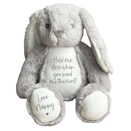 Personalized Plush Bunny Keepsake Gift for Newborns and Kids