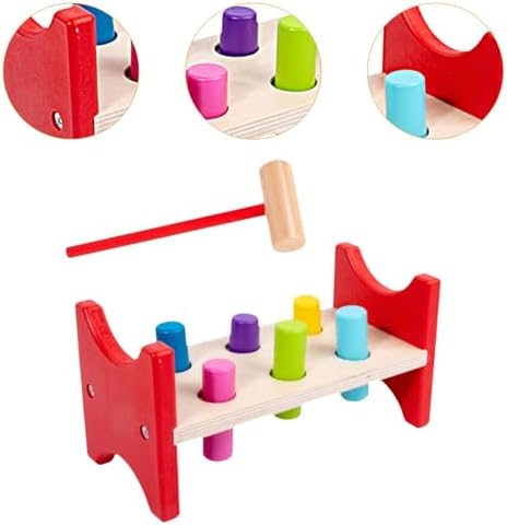 DYNWAVE Wooden Hammering Toy for Toddlers