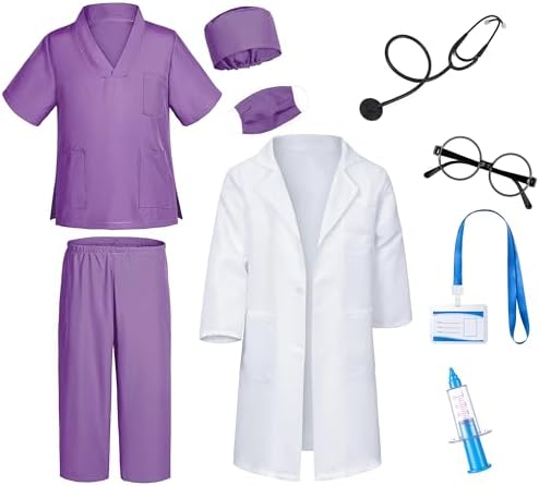 TOGROP Doctor Costume for Kids 3-12 Years 1