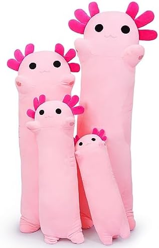 Sausudols 354 Inch Axolotl Plush Toy Pink