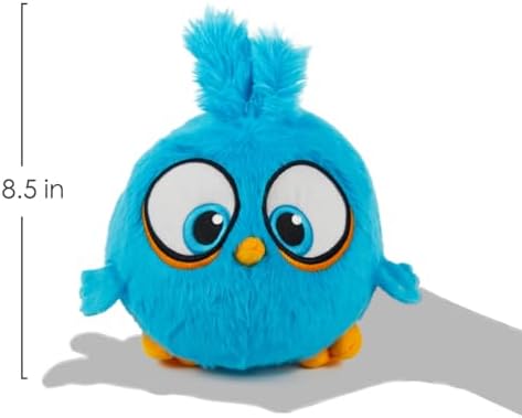 Blue Bird Jake Anger Plush Doll - 8 Inch Collectible Stuffed Toy