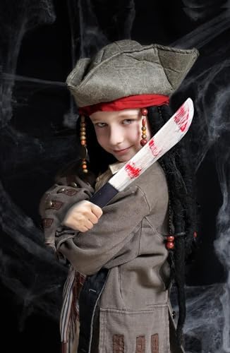 Bloody Butcher Knife Halloween Costume Prop