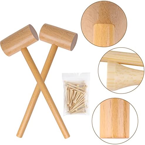 Wooden Mallet Hammering Toy for Kids