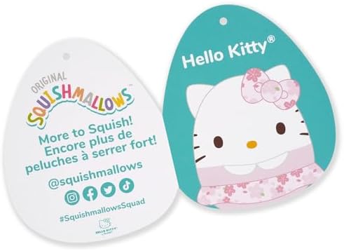Squishmallows Hello Kitty Floral Dress and Bow Plush - 14 Inch 1
