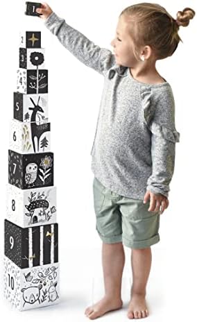 Wee Gallery Nesting Blocks - Woodland Animals Numbers