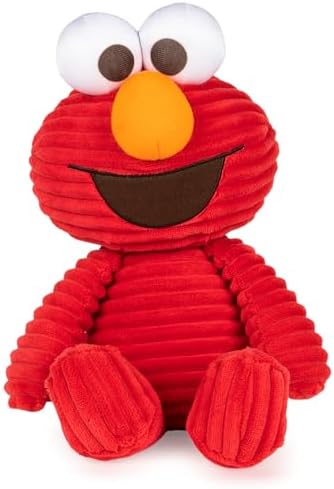 GUND Sesame Street Elmo Cuddly Corduroy Plush Toy 105