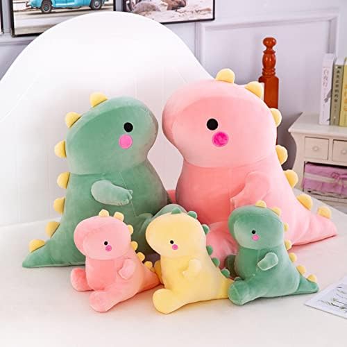 DUANMUL Cute Pink Dinosaur Plush Toy 8in