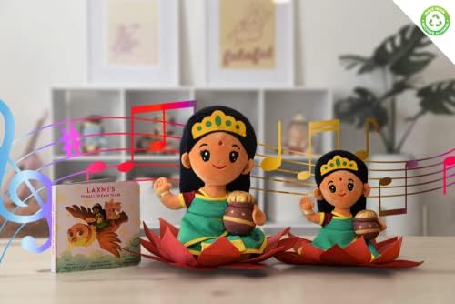 MODI TOYS Laxmi Devi Plush Book - Diwali Gift