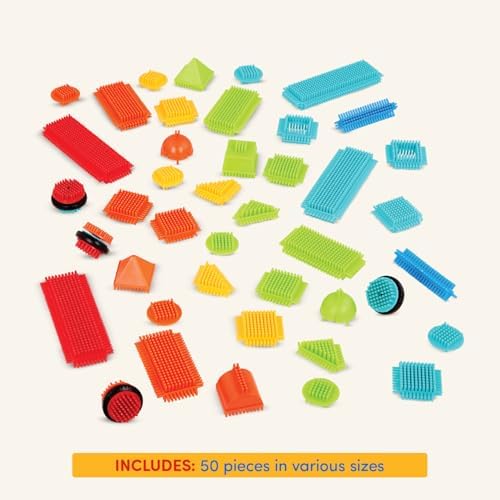 Battat Bristle Blocks STEM Building Set 50 pcs