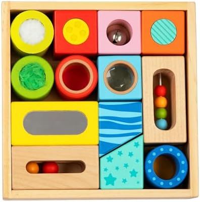 Julian Luca Sensory Fun Blocks Montessori Toy