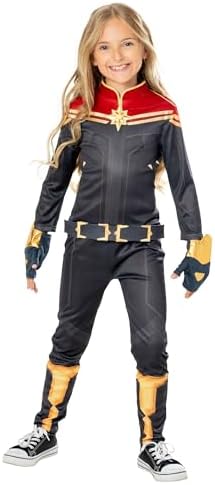 Rubies Captain Marvel Kids Costume Deluxe Edition