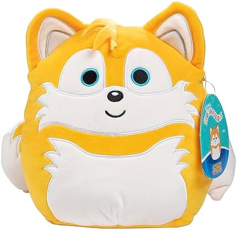 Squishmallows 8-Inch Sonic The Hedgehog Tails Plush Toy